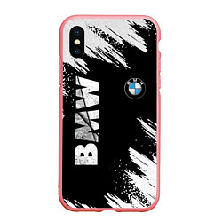 Чехол iPhone XS Max матовый BMW GRUNGE БМВ ГРАНЖ, цвет: 3D-баблгам