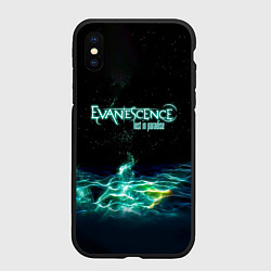 Чехол iPhone XS Max матовый Evanescence lost in paradise