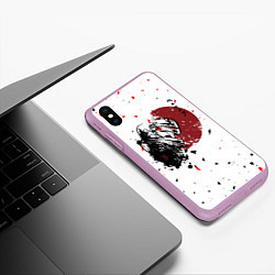 Чехол iPhone XS Max матовый Berserk Берсерк, цвет: 3D-сиреневый — фото 2