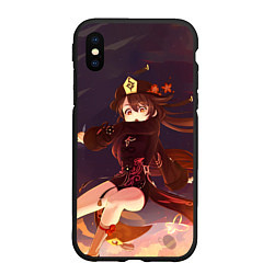 Чехол iPhone XS Max матовый Hu Tao, Ху Тао