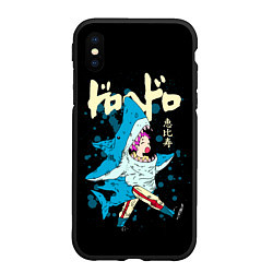 Чехол iPhone XS Max матовый DOROHEDORO: Эбису в костюме акулы