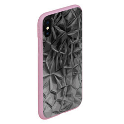 Чехол iPhone XS Max матовый Pattern 2022 vanguard, цвет: 3D-розовый — фото 2
