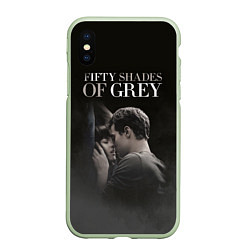 Чехол iPhone XS Max матовый 50 Shades of Grey 50 Оттенков Серого