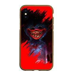 Чехол iPhone XS Max матовый Huggy Wuggy: Horror Game