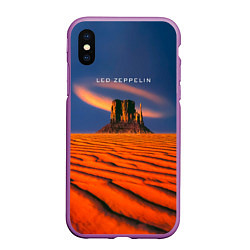 Чехол iPhone XS Max матовый Led Zeppelin коллекционное