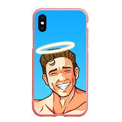 Чехол iPhone XS Max матовый BILLY HERRINGTON