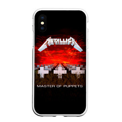 Чехол iPhone XS Max матовый Master of Puppets - Metallica