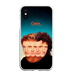 Чехол iPhone XS Max матовый Queen - The Miracle, цвет: 3D-белый