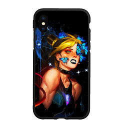 Чехол iPhone XS Max матовый Jojo Stone Ocean Jolyne cujoh