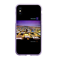 Чехол iPhone XS Max матовый A Momentary Lapse of Reason - Pink Floyd, цвет: 3D-светло-сиреневый