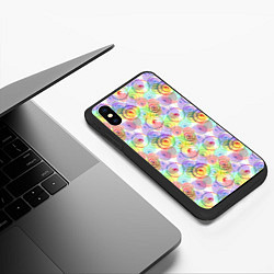 Чехол iPhone XS Max матовый Третий Глаз око, цвет: 3D-черный — фото 2