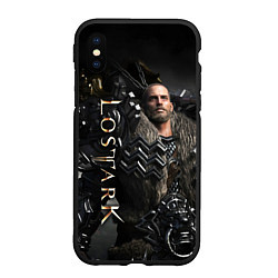 Чехол iPhone XS Max матовый LOST ARK Destroyer, цвет: 3D-черный