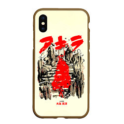 Чехол iPhone XS Max матовый Akira Акира