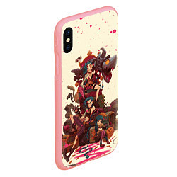 Чехол iPhone XS Max матовый ЛИГА ЛЕГЕНД JINX ARCANE, цвет: 3D-баблгам — фото 2