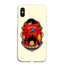 Чехол iPhone XS Max матовый AKIRA neo tokyo is about to explode