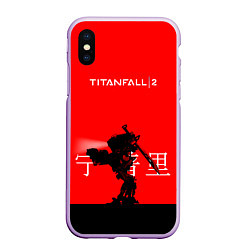 Чехол iPhone XS Max матовый Mech TF2