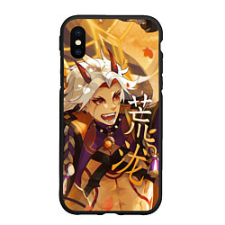 Чехол iPhone XS Max матовый Genshin Impact Arataki Itto