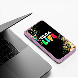 Чехол iPhone XS Max матовый Toca Life Тока Бока, цвет: 3D-сиреневый — фото 2
