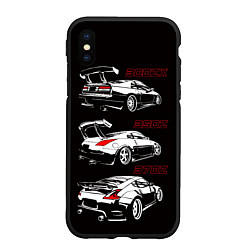 Чехол iPhone XS Max матовый NISSAN 300 ZX 350Z 370Z JDM STYLE