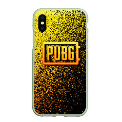 Чехол iPhone XS Max матовый PUBG - ПАБГ ОСКОЛКИ