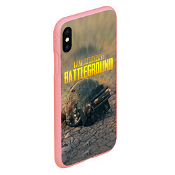 Чехол iPhone XS Max матовый PUBG HEAD 3 lvl, цвет: 3D-баблгам — фото 2