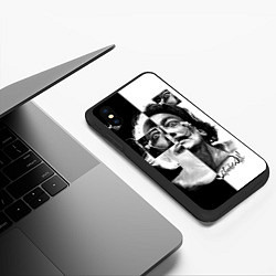 Чехол iPhone XS Max матовый Salvador Dali - Сальвадор Дали, цвет: 3D-черный — фото 2
