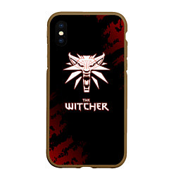 Чехол iPhone XS Max матовый The Witcher Тем кто любит играть супер