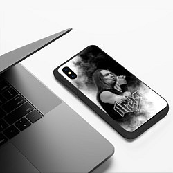 Чехол iPhone XS Max матовый АРИЯ, КИПЕЛОВ, цвет: 3D-черный — фото 2