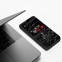 Чехол iPhone XS Max матовый Мы все мертвы All of Us Are Dead, цвет: 3D-черный — фото 2