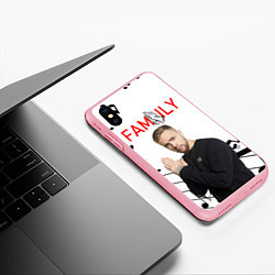 Чехол iPhone XS Max матовый Егор Крид - Family, цвет: 3D-баблгам — фото 2