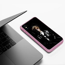 Чехол iPhone XS Max матовый Pharaoh Эми Фараон, цвет: 3D-розовый — фото 2