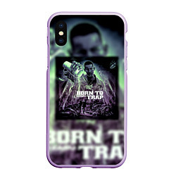 Чехол iPhone XS Max матовый Born To Trap Kizaru Альбом Кизару