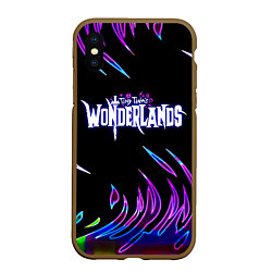 Чехол iPhone XS Max матовый Tiny Tinas Wonderlands, Лого