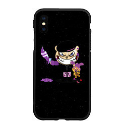 Чехол iPhone XS Max матовый Фараон Карамель Обложка Pharaoh Candy цвета 3D-черный — фото 1