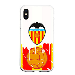 Чехол iPhone XS Max матовый Валенсия valencia