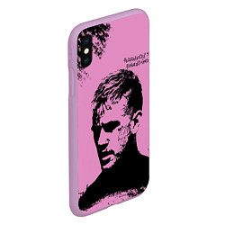 Чехол iPhone XS Max матовый Лил Пип Всё Для Всех Lil Peep, цвет: 3D-сиреневый — фото 2