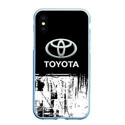 Чехол iPhone XS Max матовый Toyota sport