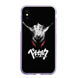 Чехол iPhone XS Max матовый BERSERK БЕРСЕРК