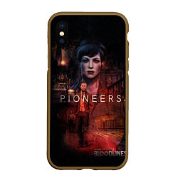 Чехол iPhone XS Max матовый Vampire: The Masquerade Bloodlines 2Pioneers