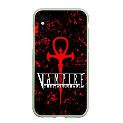 Чехол iPhone XS Max матовый Vampire The Masquerade Bloodlines