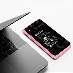 Чехол iPhone XS Max матовый Phonk смерть с косой, цвет: 3D-баблгам — фото 2