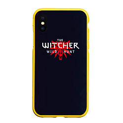 Чехол iPhone XS Max матовый THE WITCHER MONSTER SLAYER ВОЛК