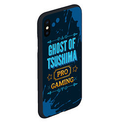 Чехол iPhone XS Max матовый Игра Ghost of Tsushima: PRO Gaming, цвет: 3D-черный — фото 2