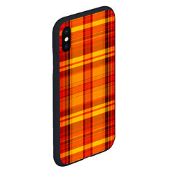 Чехол iPhone XS Max матовый SCOTTISH STYLE, цвет: 3D-черный — фото 2