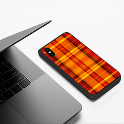 Чехол iPhone XS Max матовый SCOTTISH STYLE, цвет: 3D-черный — фото 2