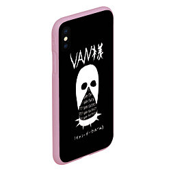Чехол iPhone XS Max матовый Мастер Ван Иероглифы, цвет: 3D-розовый — фото 2