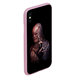 Чехол iPhone XS Max матовый VECNA ВЕКНА ST, цвет: 3D-розовый — фото 2