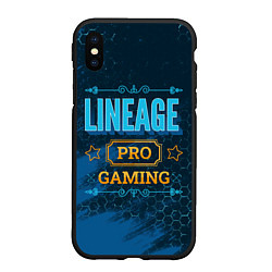 Чехол iPhone XS Max матовый Игра Lineage: PRO Gaming