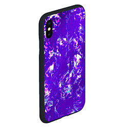 Чехол iPhone XS Max матовый Psychedelic abstract, цвет: 3D-черный — фото 2