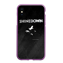 Чехол iPhone XS Max матовый The Sound of Madness Shinedown